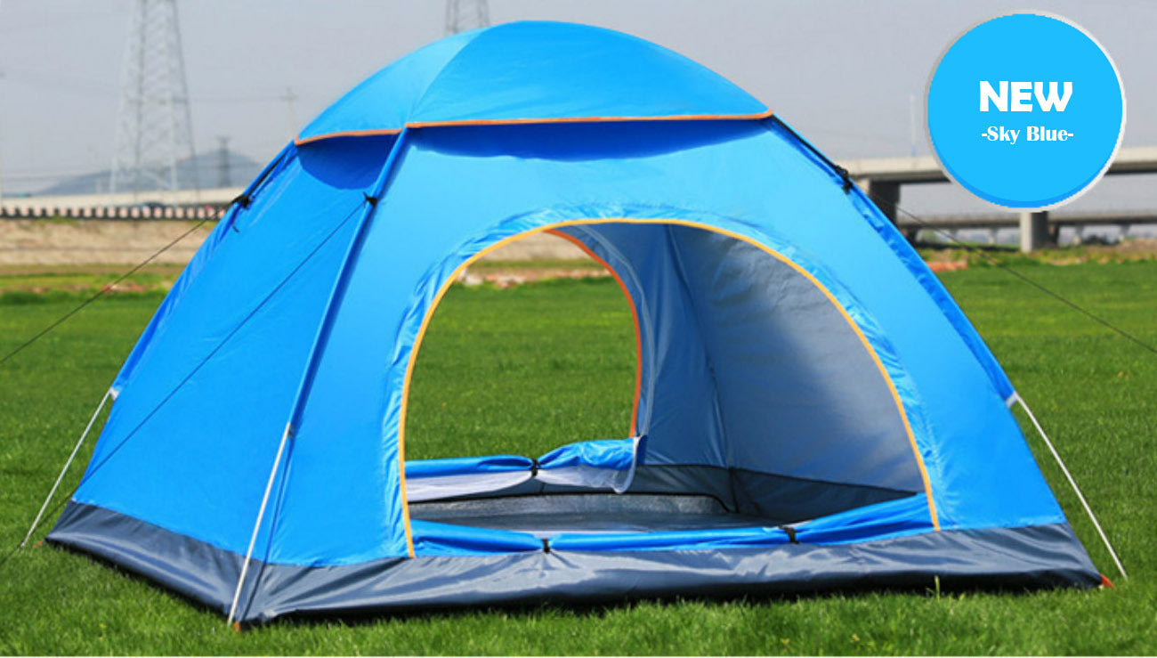 Instant Pop Up 2-3 Person Camping Tent - Dshop.com.au