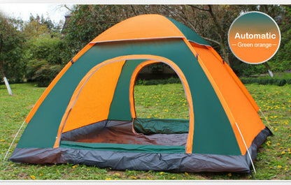 Instant Pop Up 3-4 Person Camping Tent - Large - Dshop.com.au