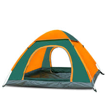 Instant Pop Up 3-4 Person Camping Tent - Large - Dshop.com.au