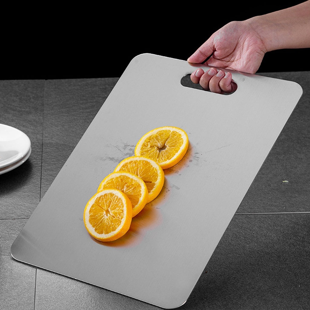 Ultra Slim Stainless Steel Cutting Chopping Board - Dshop.com.au