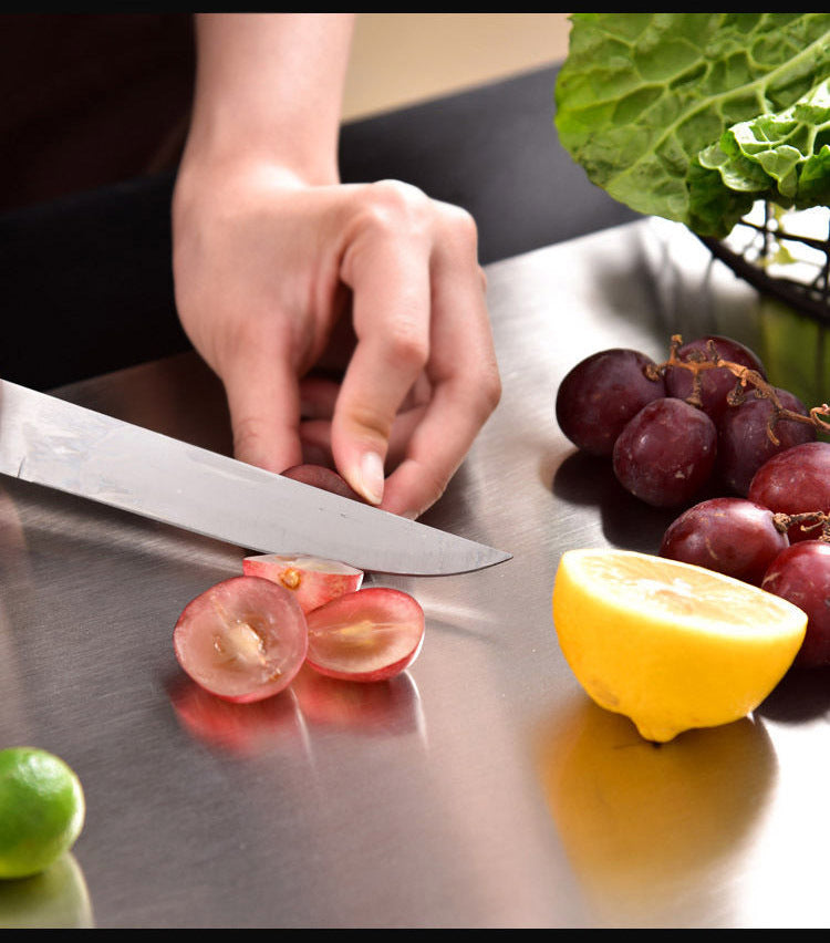 Ultra Slim Stainless Steel Cutting Chopping Board - Dshop.com.au