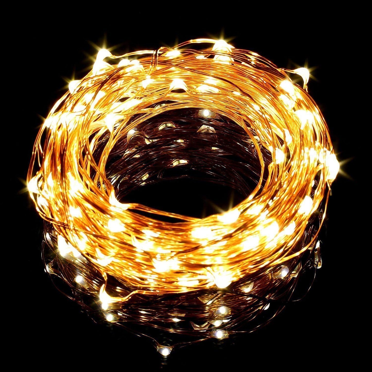 12m 100 LED Solar Powered Fairy String Lights Rechargeable Garden Patio Decor - Dshop.com.au