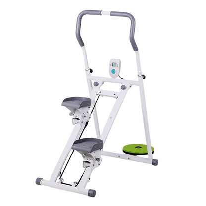 Home Cardio Trainer Climbing Stepper Machine with Twister Board