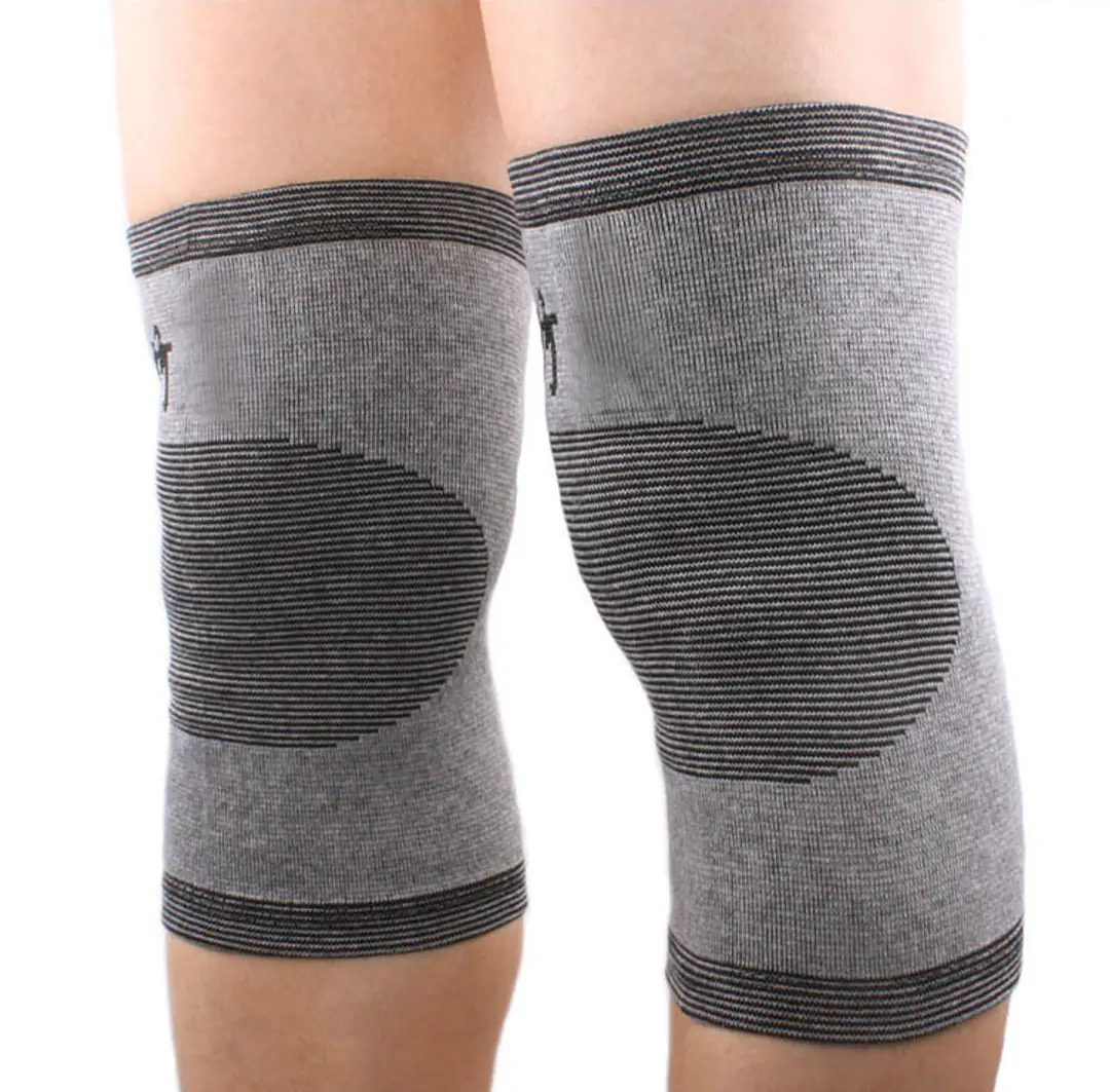 2 x Bamboo Knee Support Brace Natural Healthy