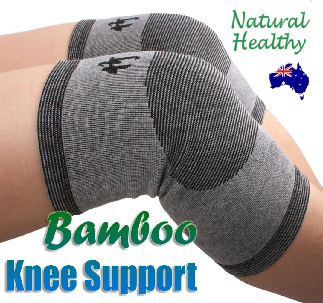 Bamboo Knee Support Brace Natural Healthy