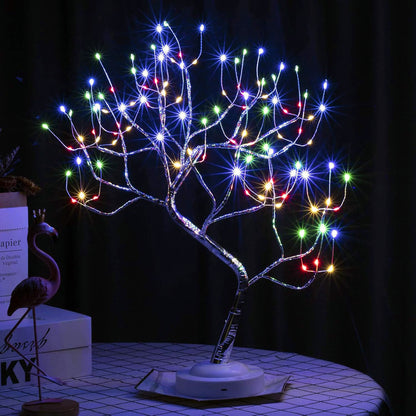 108 LED Firefly Colourful Fairy Light Spirit Tree - Dshop.com.au