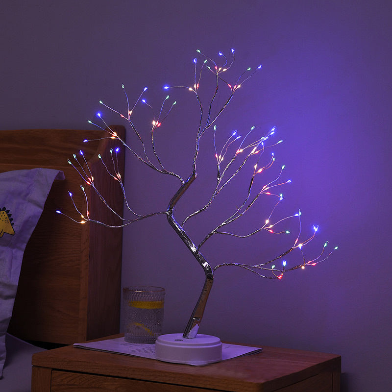 108 LED Firefly Colourful Fairy Light Spirit Tree - Dshop.com.au