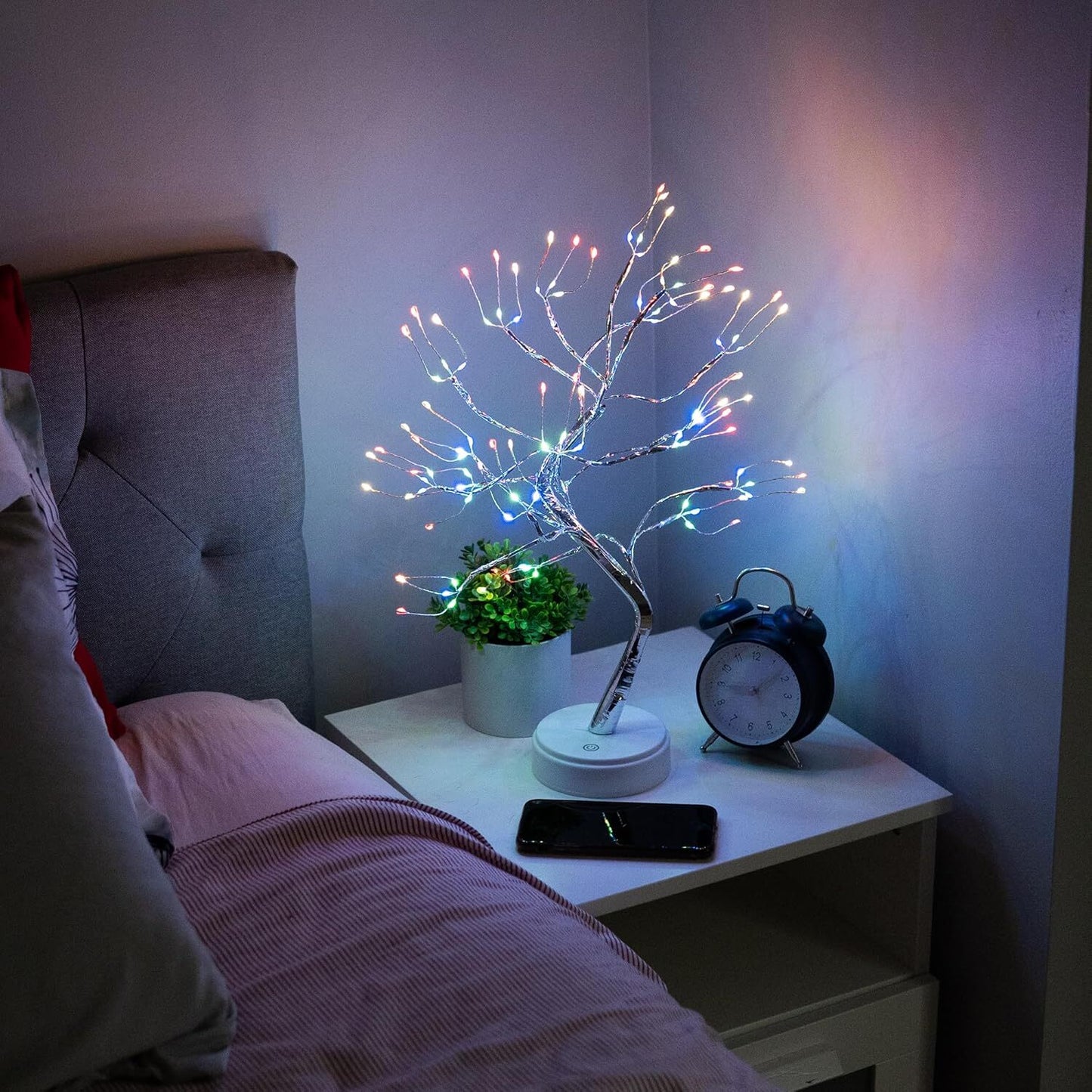 108 LED Firefly Colourful Fairy Light Spirit Tree - Dshop.com.au