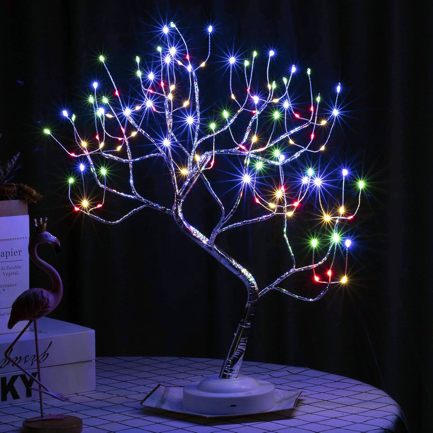 108 LED Firefly Colourful Fairy Light Spirit Tree - Dshop.com.au