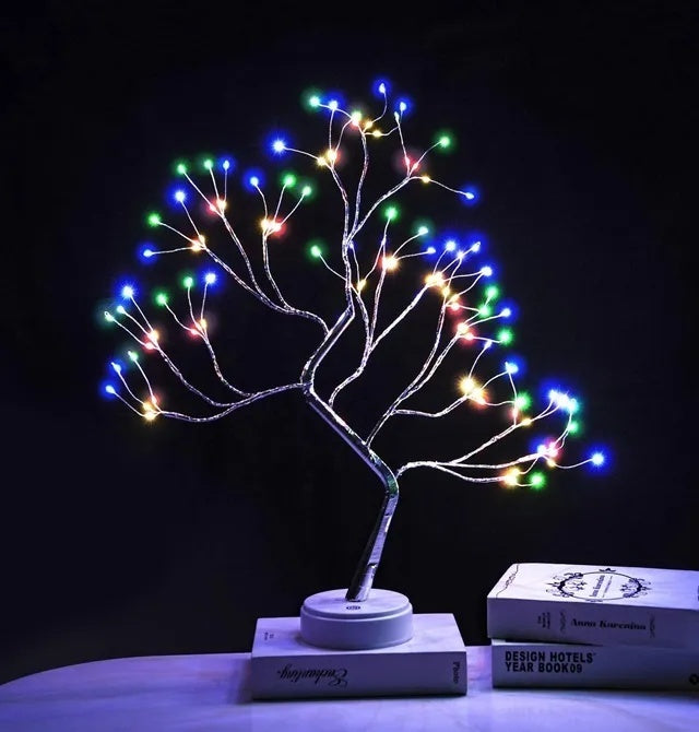 108 LED Firefly Colourful Fairy Light Spirit Tree - Dshop.com.au