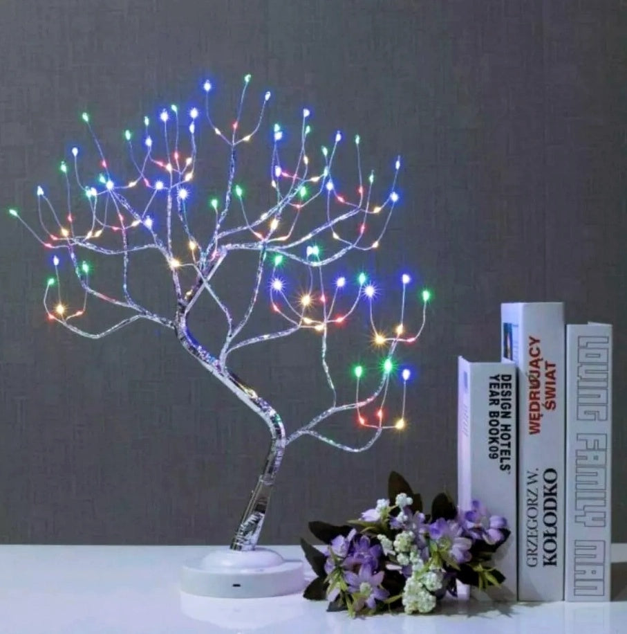 108 LED Firefly Colourful Fairy Light Spirit Tree - Dshop.com.au