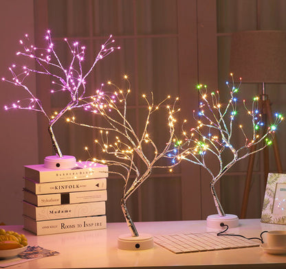 108 LED Firefly Colourful Fairy Light Spirit Tree - Dshop.com.au