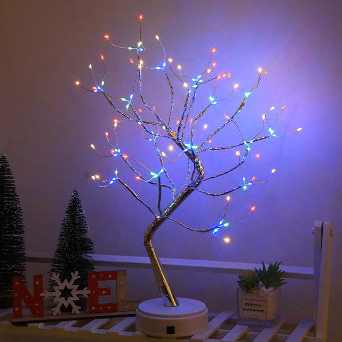 108 LED Firefly Colourful Fairy Light Spirit Tree - Dshop.com.au