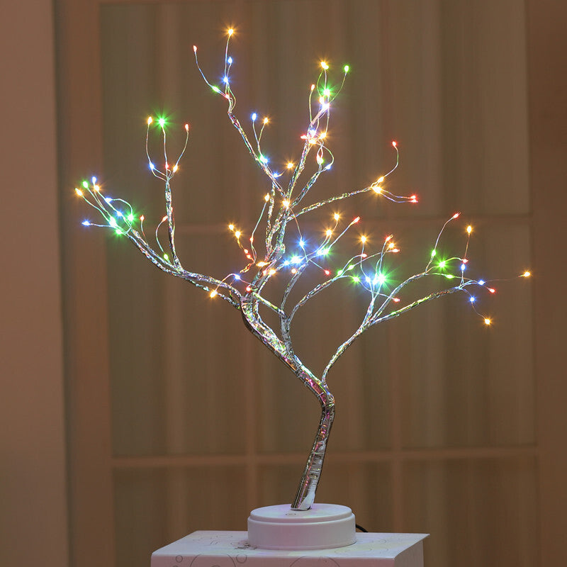 108 LED Firefly Colourful Fairy Light Spirit Tree - Dshop.com.au