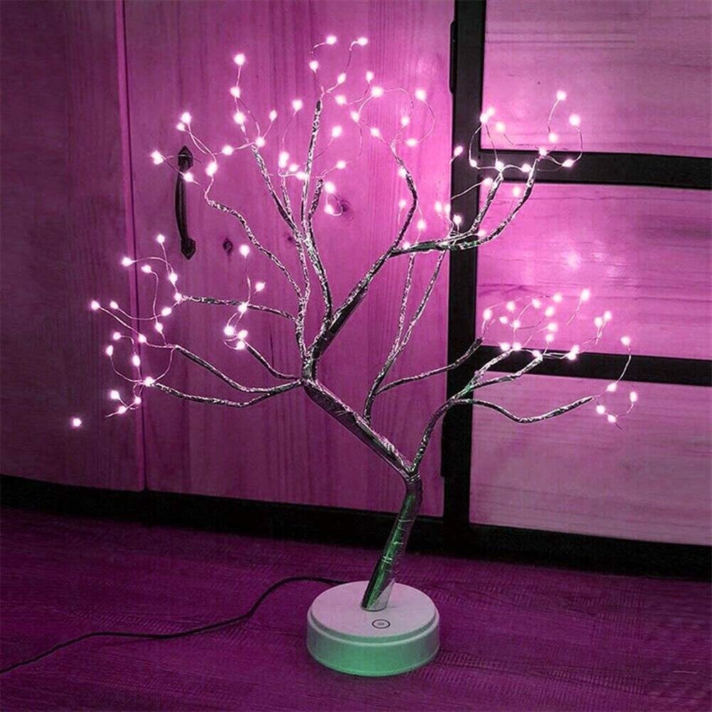 108 LED Firefly Fairy Light Spirit Tree Pink - Dshop.com.au