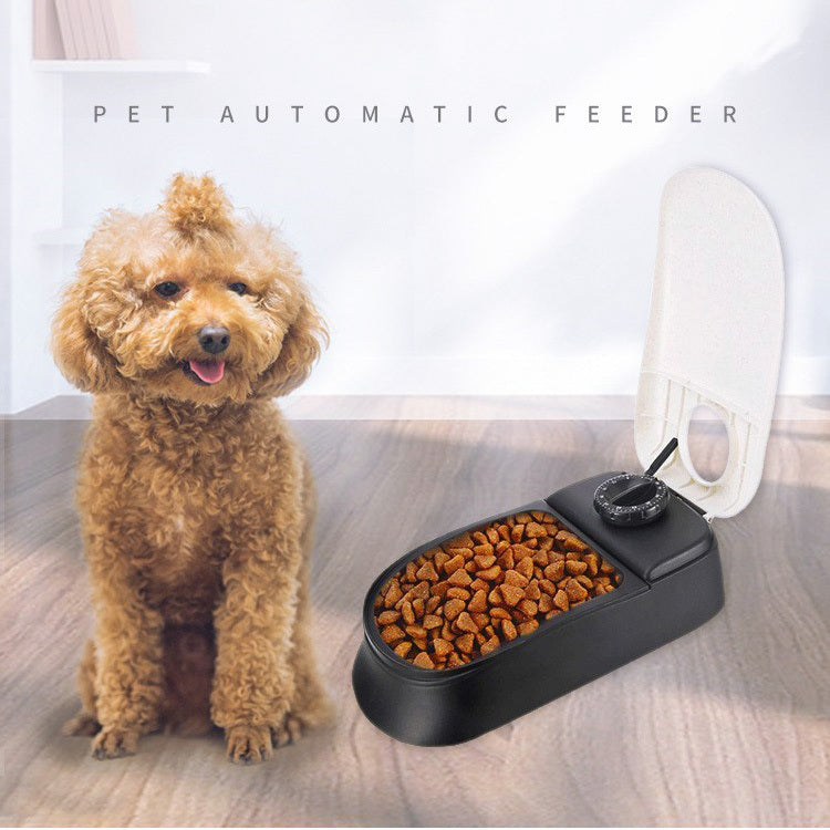 Automatic Pet Feeder Meal Dispenser Timed Food Bowl for Dogs Cats - Dshop.com.au