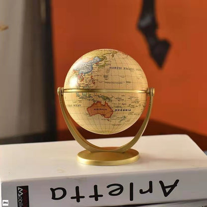 Retro Mini World Globe Educational Desktop Decoration - Dshop.com.au