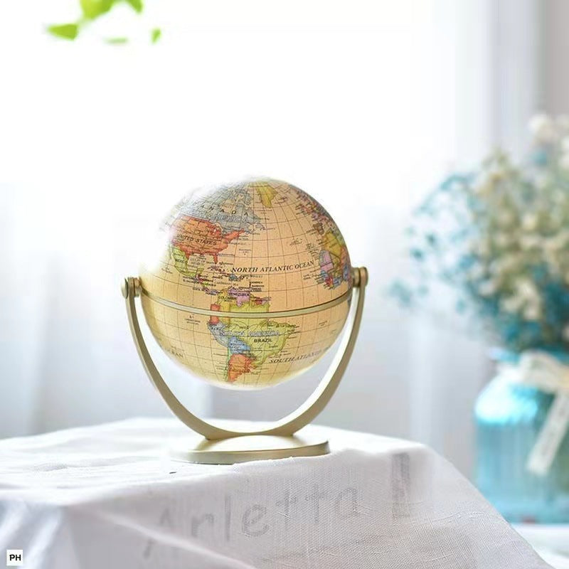 Retro Mini World Globe Educational Desktop Decoration - Dshop.com.au