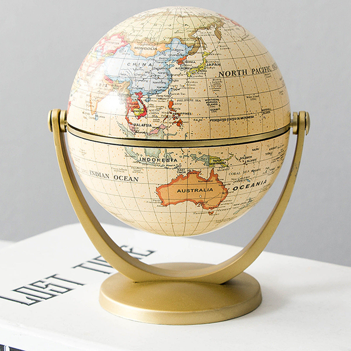 Retro Mini World Globe Educational Desktop Decoration - Dshop.com.au