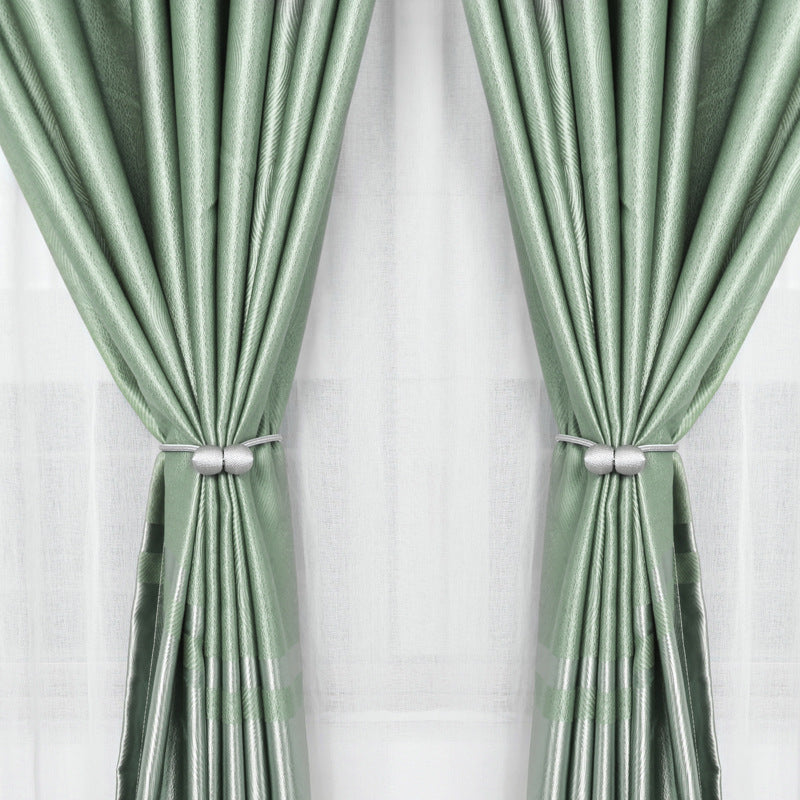 Set of 2 Curtain Holdbacks Window Tieback Magnetic Holder - Dshop.com.au