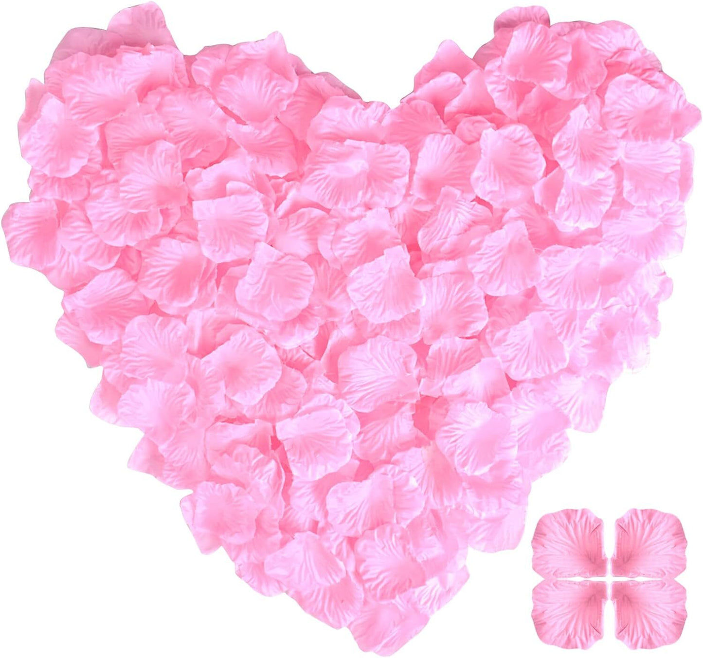 100 Wedding Bridal Flower Rose Petals (Baby Pink) - Dshop.com.au