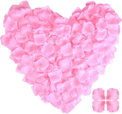 100 Wedding Bridal Flower Rose Petals (Baby Pink) - Dshop.com.au