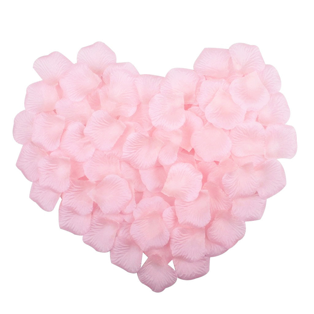 100 Wedding Bridal Flower Rose Petals (Cupid Pink) - Dshop.com.au