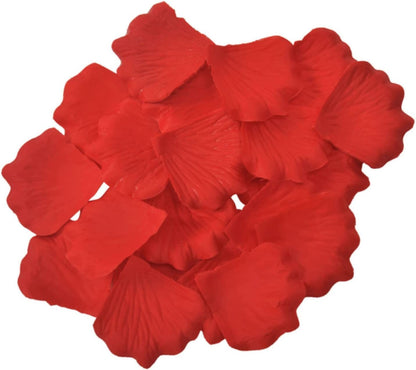 100 Wedding Bridal Flower Rose Petals (Passion Red) - Dshop.com.au