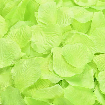 100 Wedding Bridal Flower Rose Petals (Green Ice Rose) - Dshop.com.au