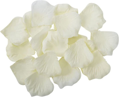 100 Wedding Bridal Flower Rose Petals (Ivory) - Dshop.com.au