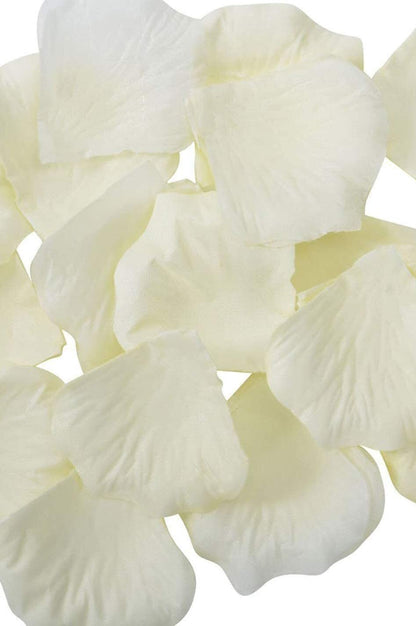 100 Wedding Bridal Flower Rose Petals (Ivory) - Dshop.com.au