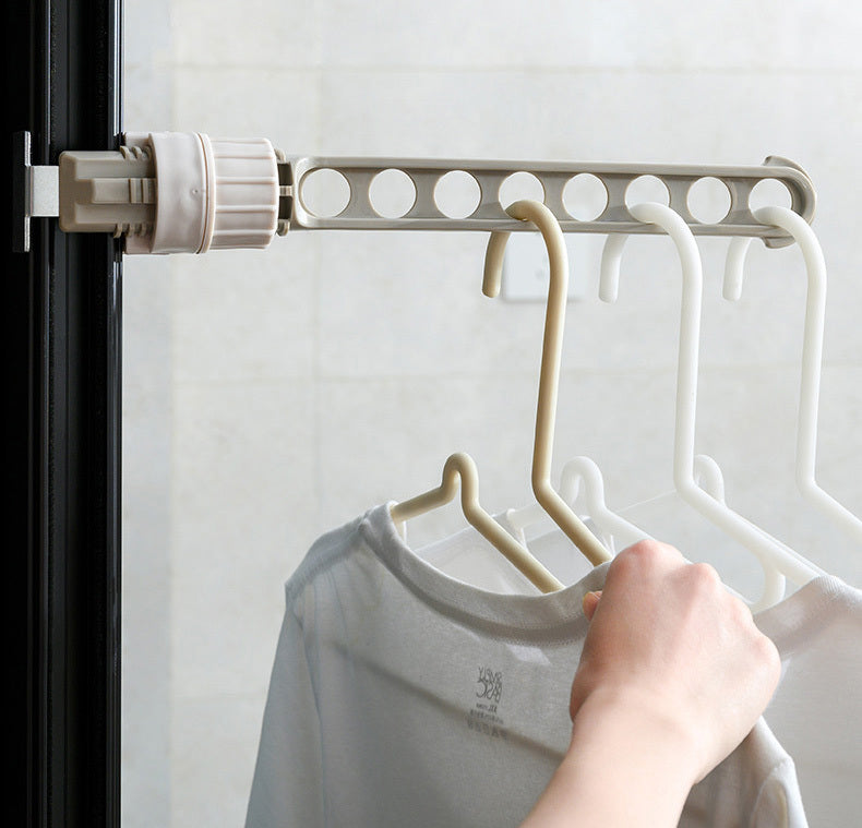 Window Frame Mount Drying Rack Clothes Hook Hanger - Dshop.com.au