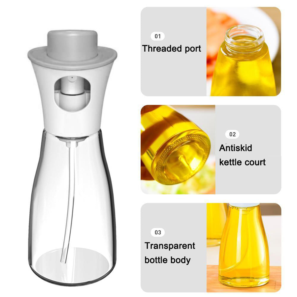 Glass Oil Spray Bottle Sprayer Dispenser - Dshop.com.au