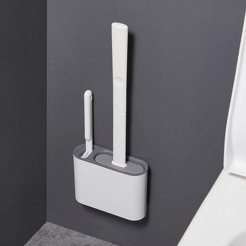 Revolutionary Silicone Soft Flex Toilet Brush, Cleaning Brush and Holder - Dshop.com.au