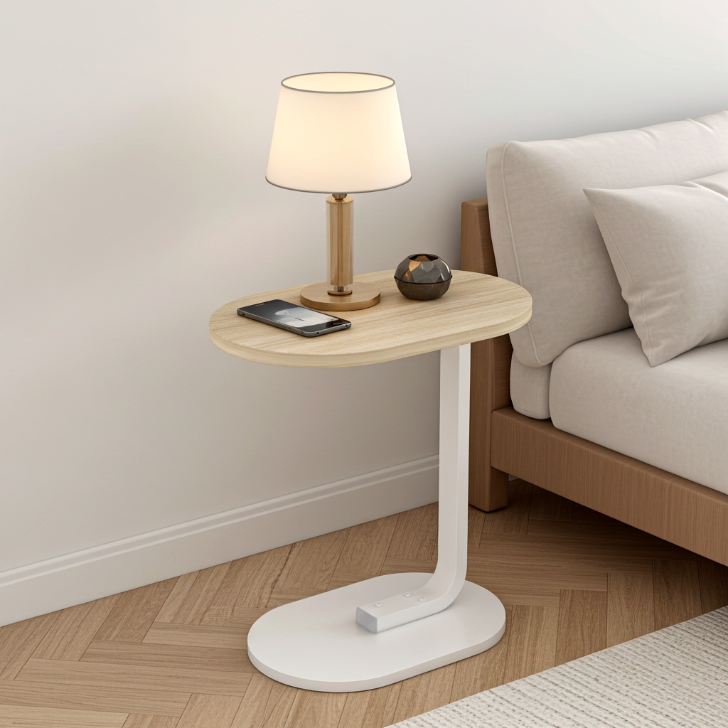 Cogency Sofa Bed Side Table Laptop Desk Accent Coffee Stand