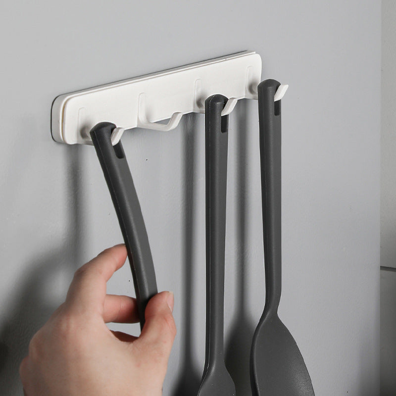 Retractable Kitchen/Bathroom Organizer Wall Mount Hook Pull-out Hanger Rack - Dshop.com.au