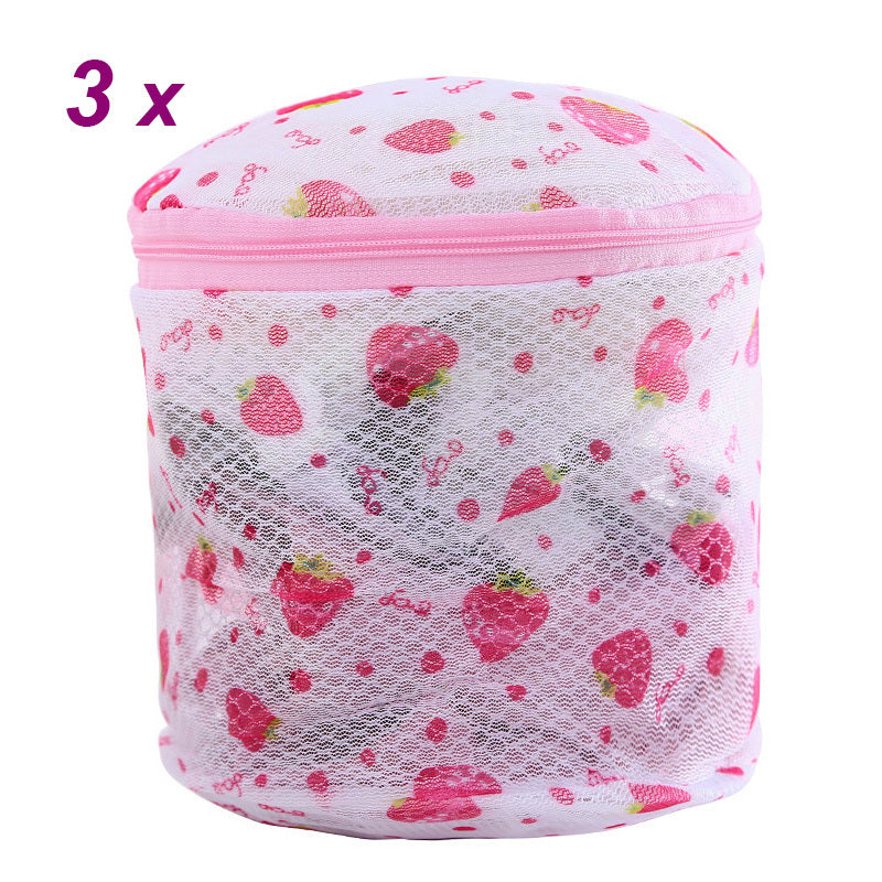 3 X Bra Wash Bag Lingerie Laundry Mesh Washing Bags - Dshop.com.au