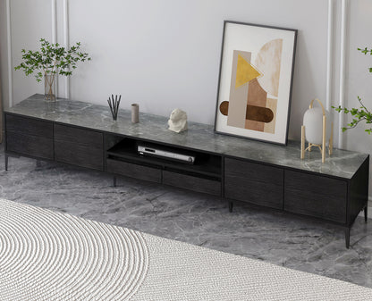 2-Piece Set Minimalist Large Coffee Table & 2m TV Cabinet - Dshop.com.au