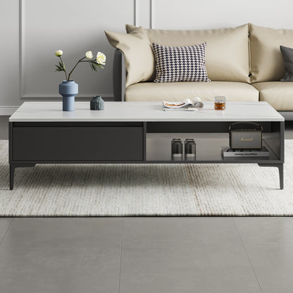 2-Piece Set Minimalist Large Coffee Table & 2m TV Cabinet - Dshop.com.au