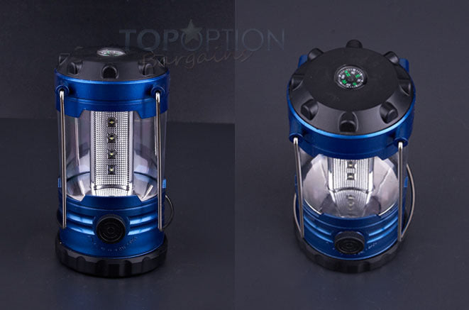 Two Pack 2 x12 LED Outdoor Camping Lanterns - Dshop.com.au