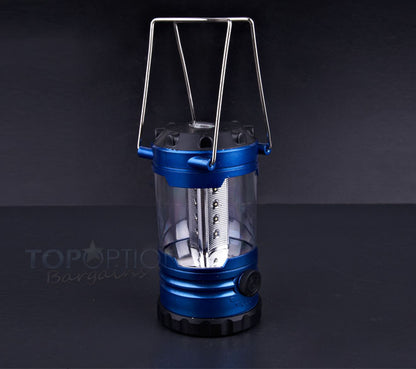 Two Pack 2 x12 LED Outdoor Camping Lanterns - Dshop.com.au