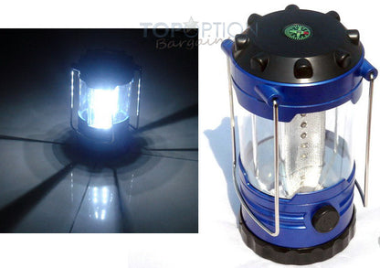 Two Pack 2 x12 LED Outdoor Camping Lanterns - Dshop.com.au