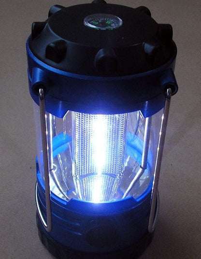 Two Pack 2 x12 LED Outdoor Camping Lanterns - Dshop.com.au