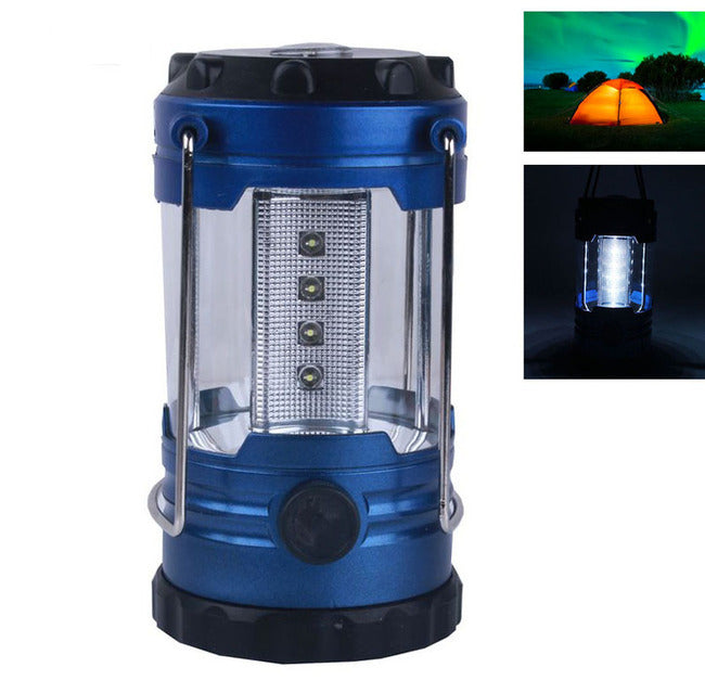 Two Pack 2 x12 LED Outdoor Camping Lanterns - Dshop.com.au