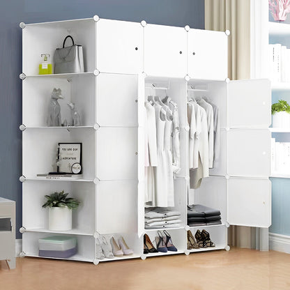 Large Combination Cabinet DYI Storage Cube Closet Cupboard Wardrobe - Dshop.com.au