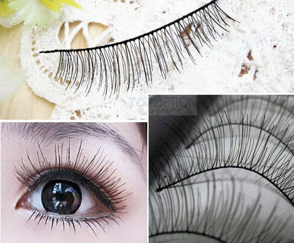 10 Pairs Beauty Faux Eyelashes - Dshop.com.au