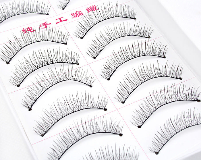 10 Pairs Beauty Faux Eyelashes - Dshop.com.au