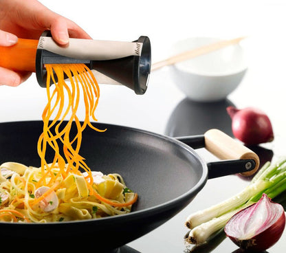 2 x Spiral Slicer Spiralizer Vegetable Julienne Cutter - Dshop.com.au