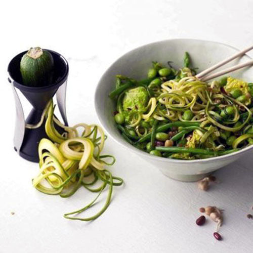 2 x Spiral Slicer Spiralizer Vegetable Julienne Cutter - Dshop.com.au