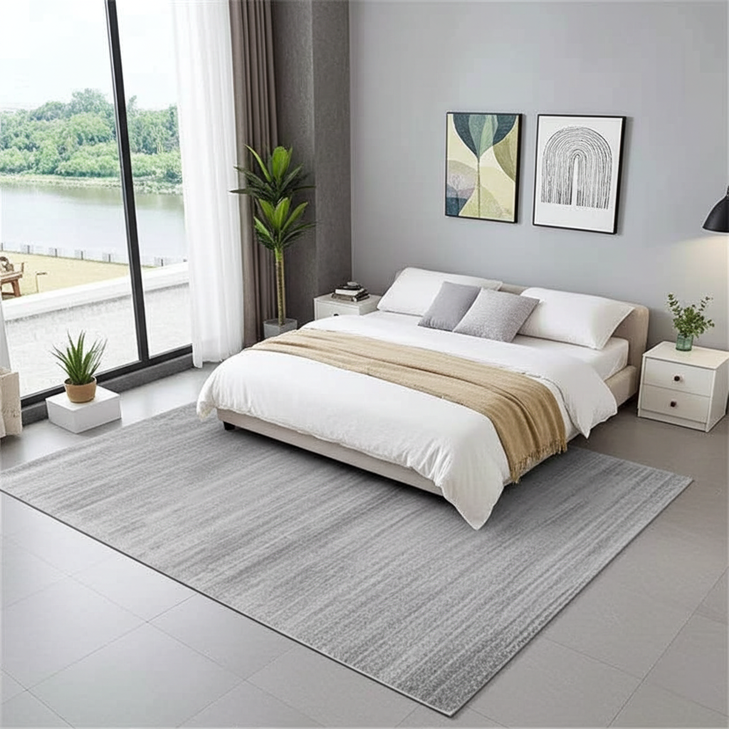 XL Extra Large Lush Plush Adobe Carpet Rug (300 x 200)